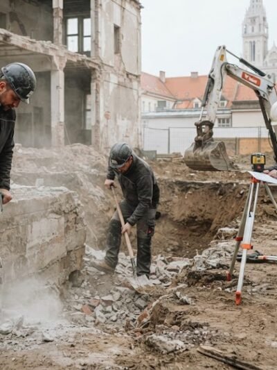 Rušenje, iskopi i pripremni radovi
