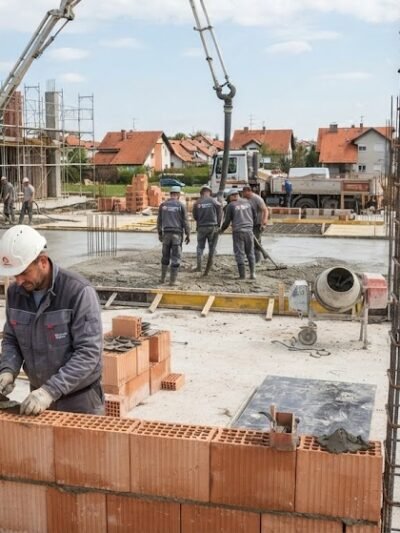 Zidarski, betonski i armirački radovi